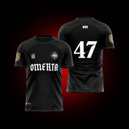 Maillot omerta noir et blanc